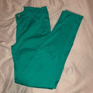 Teal Jeans